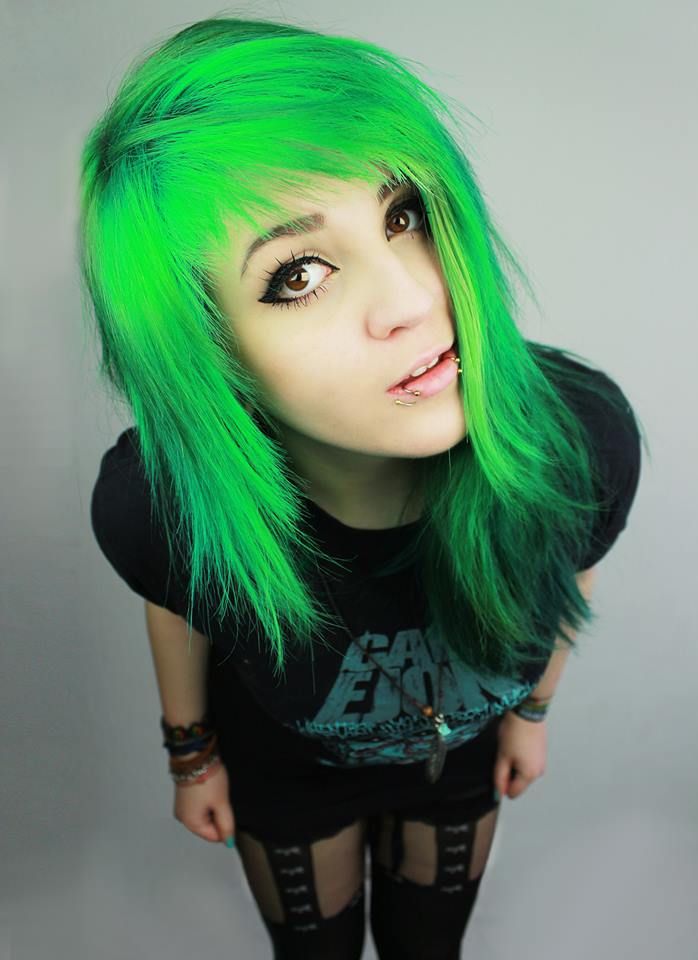 Green Haired Emo vr twinks feet party porn
